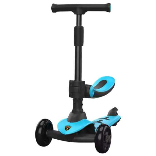 Trotinetă pentru copii cu trei roți Glamvers Lambrghini Trio (185590) 50 kg/ Blue photo 1