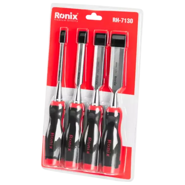 Set dălți Ronix RH-7130  pentru lemn / 6 mm / Plată photo 2 Set dălți Ronix RH-7130  pentru lemn / 6 mm / Plată photo 2