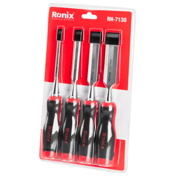 Set dălți Ronix RH-7130  pentru lemn / 6 mm / Plată photo 2 Set dălți Ronix RH-7130  pentru lemn / 6 mm / Plată photo 2
