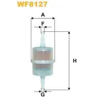 Filtru combustibil Wix Filters WF8127 48 mm photo 2