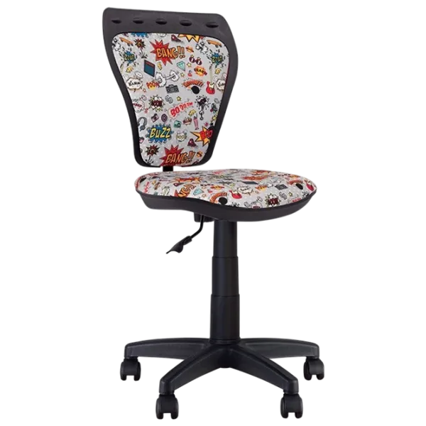 Scaun de birou Nowy Styl Ministyle GTS CM 02 Stofă/ Black Multicolor photo 1