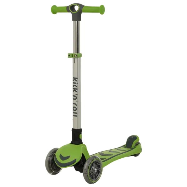 Trotinetă pentru copii cu trei roți Glamvers S6 (189255) 50 kg/ Green photo 1