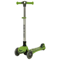 Детский трёхколёсный самокат Glamvers S6 (189255) 50 кг/ Зеленый