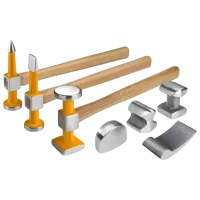 Ciocan pentru îndreptarea caroseriei auto Tolsen 25197 Oțel / Lemn / 