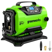 Compresor auto Greenworks G24AC 420 l/min / 11 bar