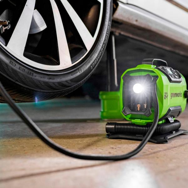 Compresor auto Greenworks G24AC 420 l/min / 11 bar photo 7