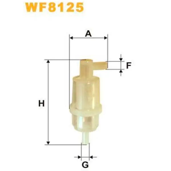 Filtru combustibil Wix Filters WF8125 36 mm photo 4