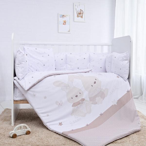 Детское постельное бельё Lorelli Lily Happy Friends (20800146501) Хлопок/ Бежевый Pink photo 1