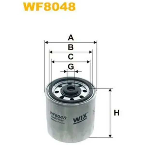 Filtru combustibil Wix Filters WF8048 85 mm photo 4
