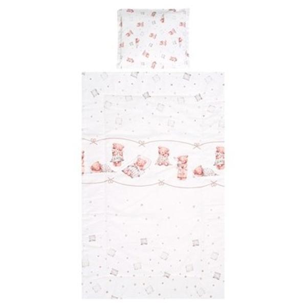Детское постельное бельё Lorelli Cosy Bears & Pillows (10420016101) Хлопок/ Бежевый Pink photo 2 Детское постельное бельё Lorelli Cosy Bears & Pillows (10420016101) Хлопок/ Бежевый Pink photo 2