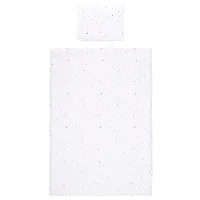 Lenjerie de pat pentru copii Lorelli Happy Friends (10420016401) Bumbac/ Mint White photo 3