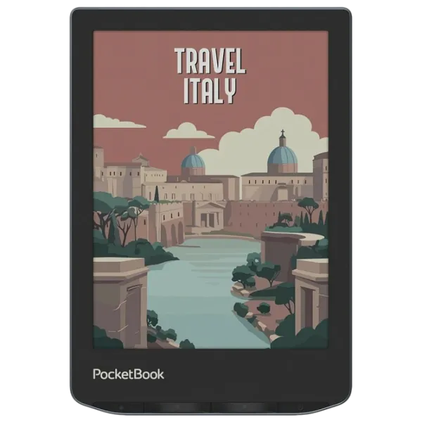 Carte electronică Pocketbook 634K3 Verse Pro Color 6" / E-Ink Kaleido 3 / 16 GB / Stormy photo 2