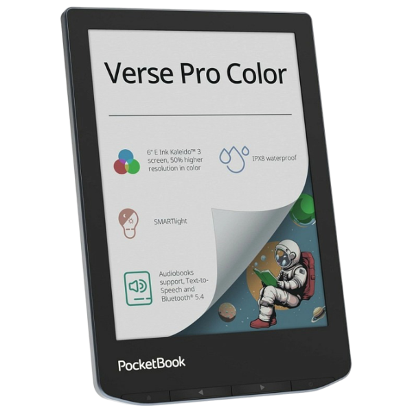 Carte electronică Pocketbook 634K3 Verse Pro Color 6" / E-Ink Kaleido 3 / 16 GB / Stormy photo 4