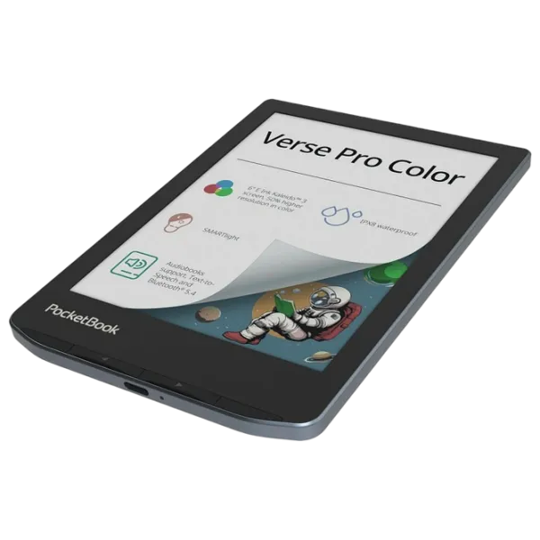 Carte electronică Pocketbook 634K3 Verse Pro Color 6" / E-Ink Kaleido 3 / 16 GB / Stormy photo 5