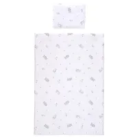 Детское постельное бельё Lorelli Cosy Little Rabbits (10420016601) Хлопок/ Серый White photo 2