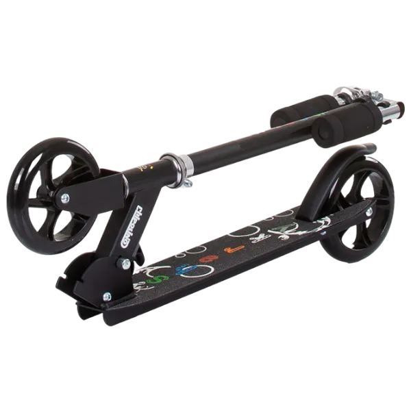 Детский двухколёсный самокат Chipolino Sharky (3800931055424) 100 кг/ Черный photo 4