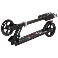 Trotinetă pentru copii cu două roți Chipolino Sharky (3800931055424) 100 kg/ Black photo 4