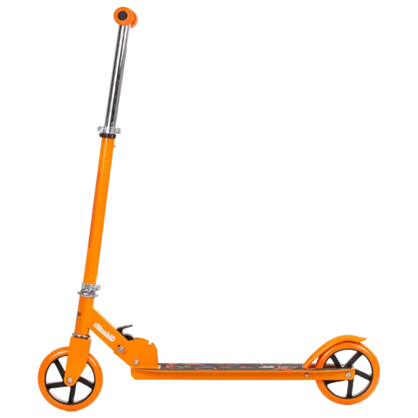 Детский двухколёсный самокат Chipolino Sharky (3800931055400) 100 кг/ Оранжевый photo 2