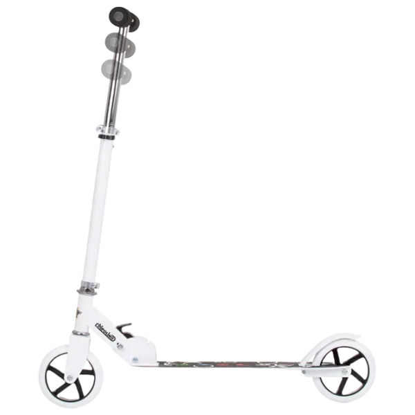 Trotinetă pentru copii cu două roți Chipolino Sharky (3800931055417) 100 kg/ White photo 3