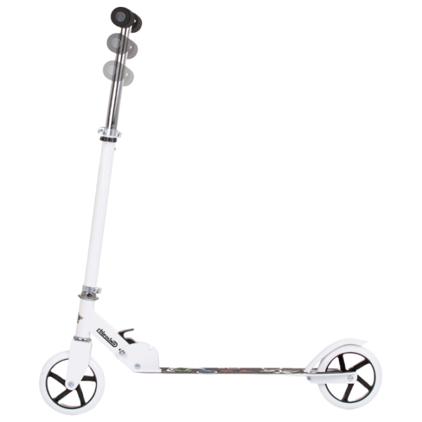 Trotinetă pentru copii cu două roți Chipolino Sharky (3800931055417) 100 kg/ White photo 3