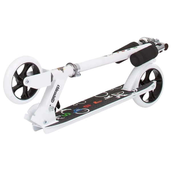 Trotinetă pentru copii cu două roți Chipolino Sharky (3800931055417) 100 kg/ White photo 4