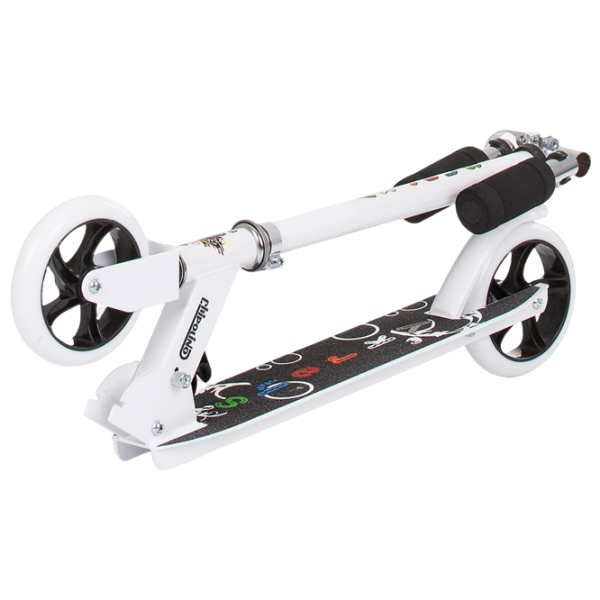 Trotinetă pentru copii cu două roți Chipolino Sharky (3800931055417) 100 kg/ White photo 4
