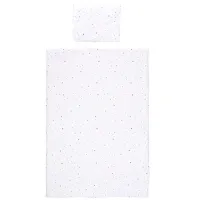Lenjerie de pat pentru copii Lorelli Cosy Happy Friends (10420066401) Bumbac/ Mint White photo 3