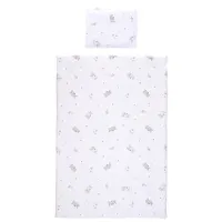 Детское постельное бельё Lorelli Cosy Little Rabbits (10420066601) Хлопок/ Серый White photo 2
