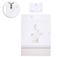 Детское постельное бельё Lorelli Cosy Little Rabbits (10420066601) Хлопок/ Серый White photo 3