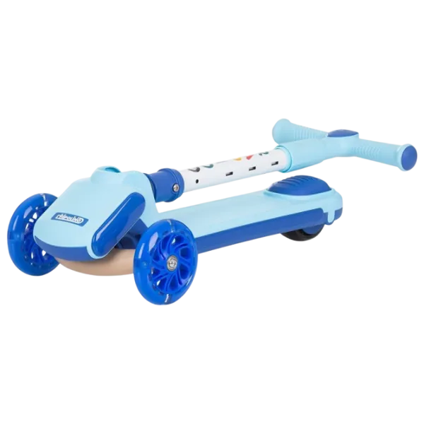 Детский трёхколёсный самокат Chipolino Rapido (DSRAP0241BL) 50 кг/ Синий photo 4