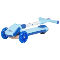 Детский трёхколёсный самокат Chipolino Rapido (DSRAP0241BL) 50 кг/ Синий photo 4