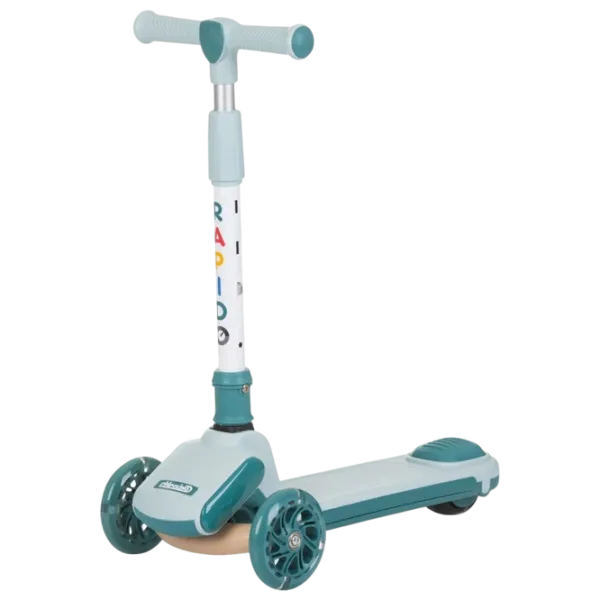 Детский трёхколёсный самокат Chipolino Rapido (DSRAP0242GR) 50 кг/ Зеленый photo 1