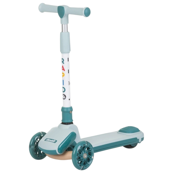 Детский трёхколёсный самокат Chipolino Rapido (DSRAP0242GR) 50 кг/ Зеленый photo 1