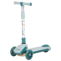 Детский трёхколёсный самокат Chipolino Rapido (DSRAP0242GR) 50 кг/ Зеленый