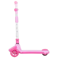 Детский трёхколёсный самокат Chipolino Rapido (DSRAP0243PI) 50 кг/ Розовый photo 3