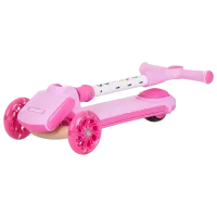 Детский трёхколёсный самокат Chipolino Rapido (DSRAP0243PI) 50 кг/ Розовый photo 4