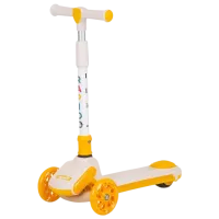 Детский трёхколёсный самокат Chipolino Rapido (DSRAP0244YE) 50 кг/ Желтый