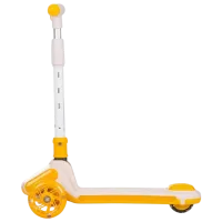 Trotinetă pentru copii cu trei roți Chipolino Rapido (DSRAP0244YE) 50 kg/ Yellow photo 2