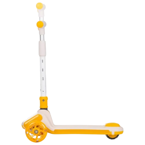 Детский трёхколёсный самокат Chipolino Rapido (DSRAP0244YE) 50 кг/ Желтый photo 3