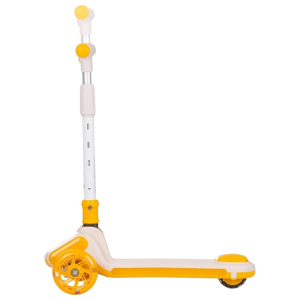 Детский трёхколёсный самокат Chipolino Rapido (DSRAP0244YE) 50 кг/ Желтый photo 3
