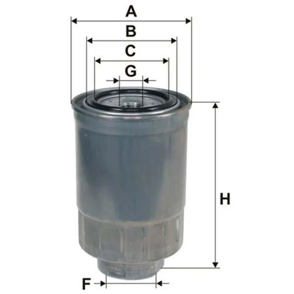 Filtru combustibil Wix Filters WF8061 66 mm photo 5 Filtru combustibil Wix Filters WF8061 66 mm photo 5