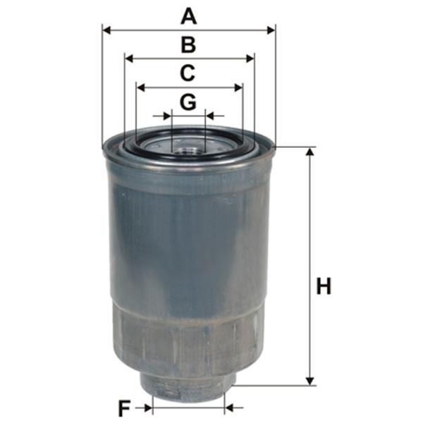 Filtru combustibil Wix Filters WF8061 66 mm photo 5 Filtru combustibil Wix Filters WF8061 66 mm photo 5