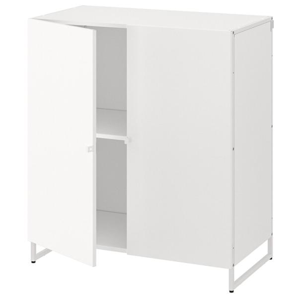 Шкаф пенал Ikea Jostein Напольная / Сталь / Белый photo 1 Шкаф пенал Ikea Jostein Напольная / Сталь / Белый photo 1