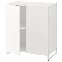 Dulap penal Ikea Jostein Pe podea / Oțel / White