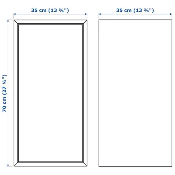 Dulap penal Ikea Eket Pe perete / DSP / White photo 2 Dulap penal Ikea Eket Pe perete / DSP / White photo 2