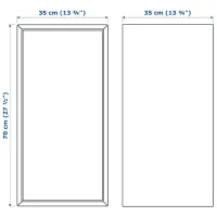 Dulap penal Ikea Eket Pe perete / DSP / White photo 2
