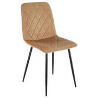 Кухонный стул AG K-525 Велюр/ Бежевый Черный