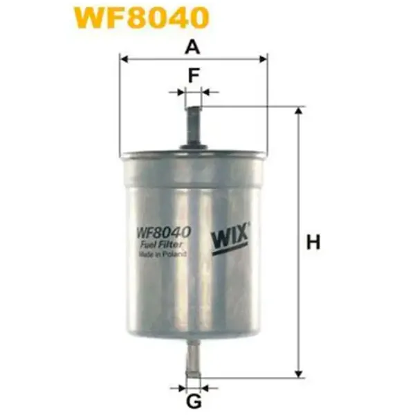 Filtru combustibil Wix Filters WF8040 8 mm photo 4