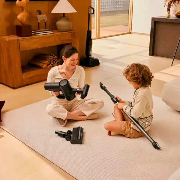 Вертикальный пылесос Roborock F25 ACE / Серый Черный photo 5 Вертикальный пылесос Roborock F25 ACE / Серый Черный photo 5