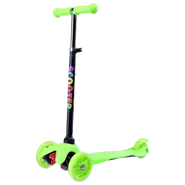 Детский трёхколёсный самокат 4Play Light (00-00841925) 40 кг/ Зеленый photo 1 Детский трёхколёсный самокат 4Play Light (00-00841925) 40 кг/ Зеленый photo 1